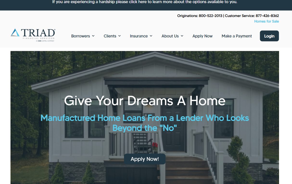 Triad Financial Services – triadfs.com