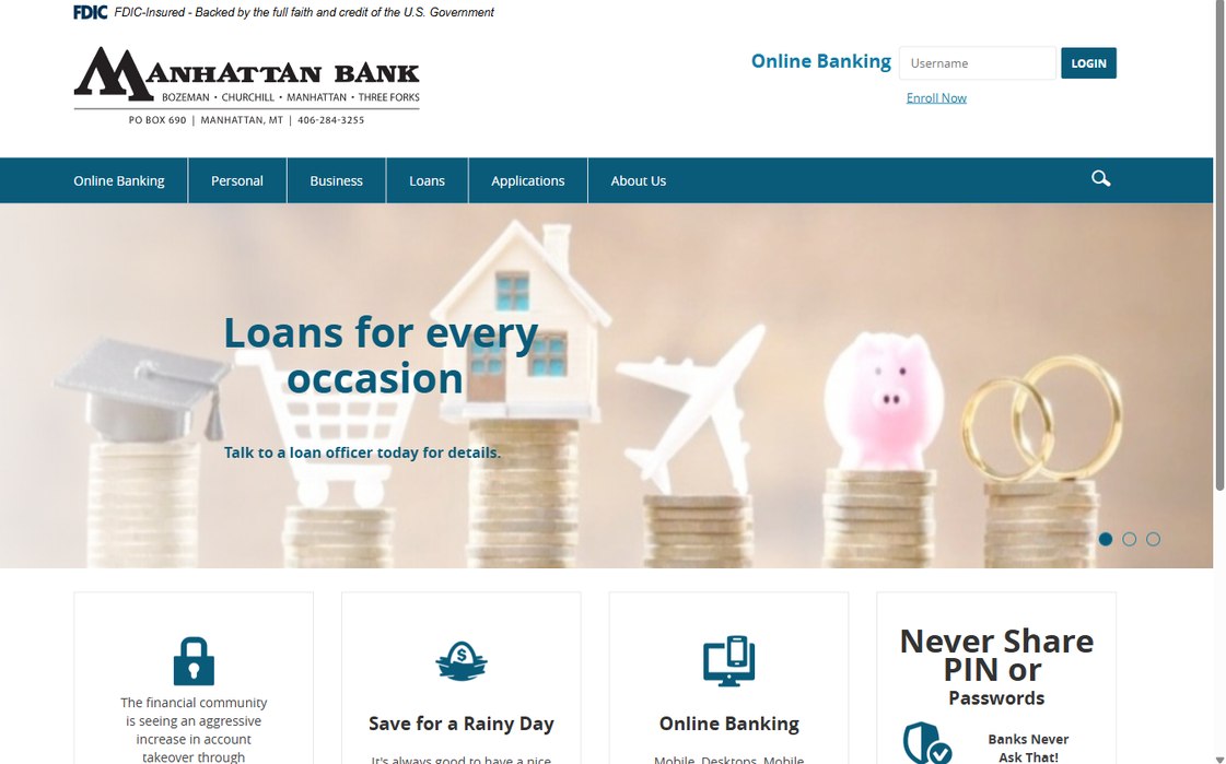 Manhattan Bank – manhattanbank.com