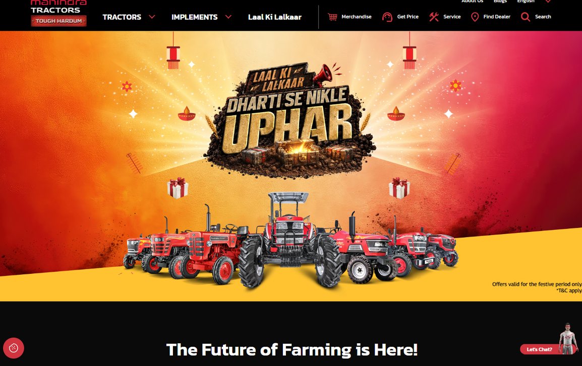 Mahindra – mahindratractor.com